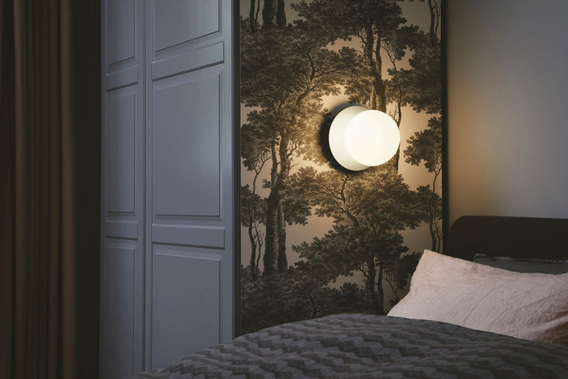 Liila 1 Wall Sconce - Medium - Nuura - Wall Sconces - Nordic Gold/Optic Clear - HORNE