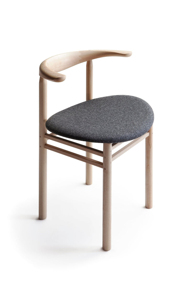 Linea Chair - HORNE - Chairs - Fabric - Roccia by Fidivi 1502 - HORNE