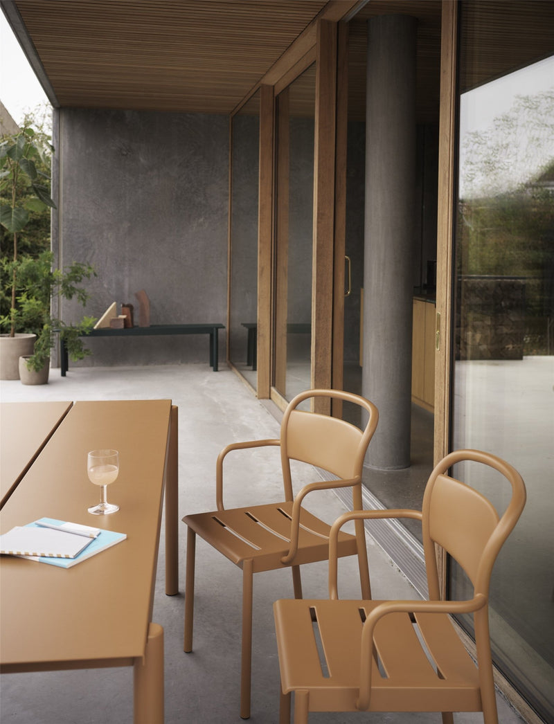 Linear Steel Armchair - Muuto - Chairs - Black - HORNE