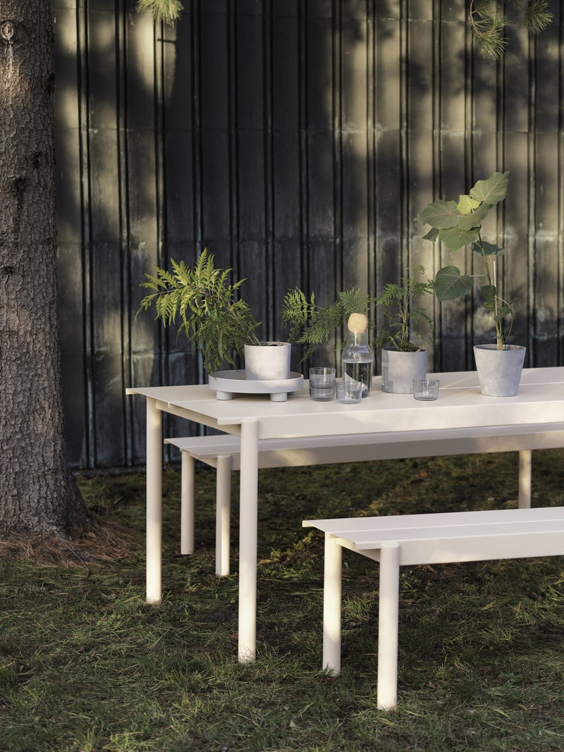 Linear Steel Bench - Muuto - Stools + Benches + Ottomans - Small - Black - HORNE
