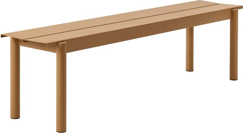 Linear Steel Bench - Muuto - Stools + Benches + Ottomans - Small - Black - HORNE