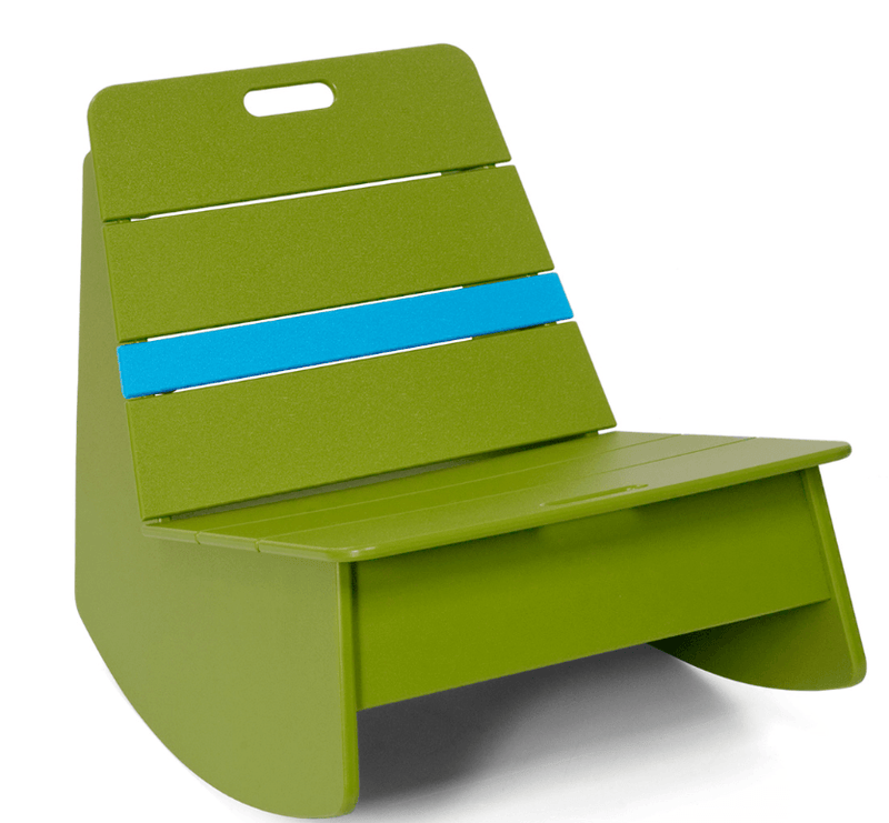 Loll Racer Rocker Chair - Loll Designs - Outdoor Furniture - Black - HORNE
