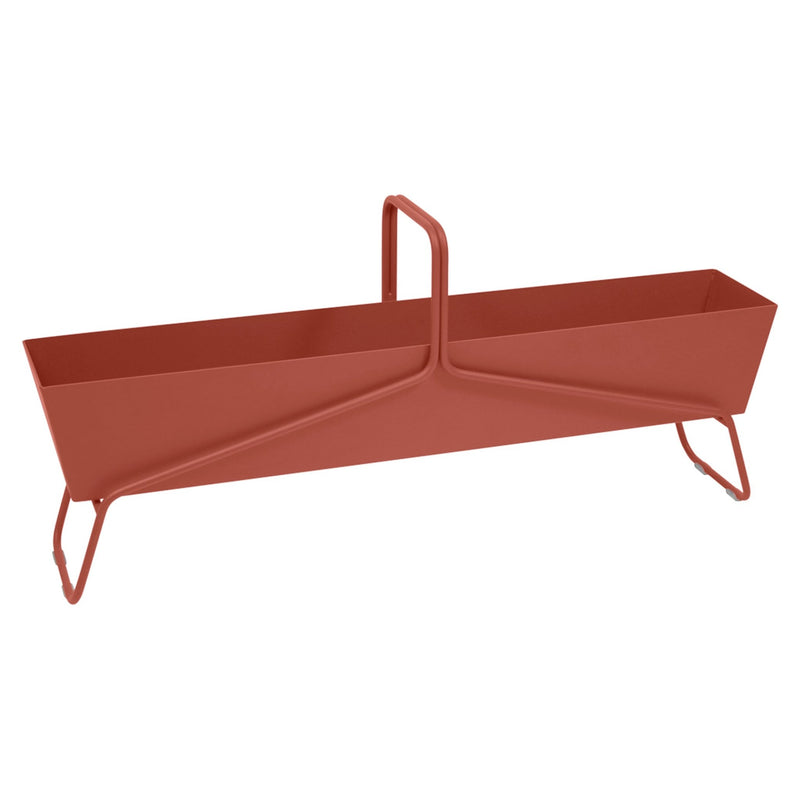 Long Basket Planter - Fermob - Outdoor Furniture - Acapulco Blue - HORNE