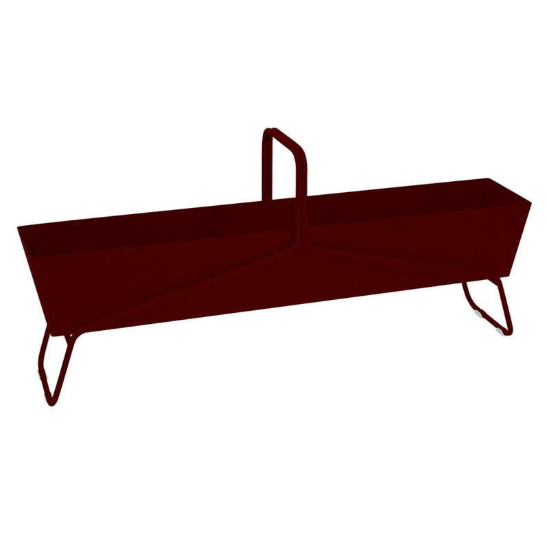 Long Basket Planter - Fermob - Outdoor Furniture - Acapulco Blue - HORNE