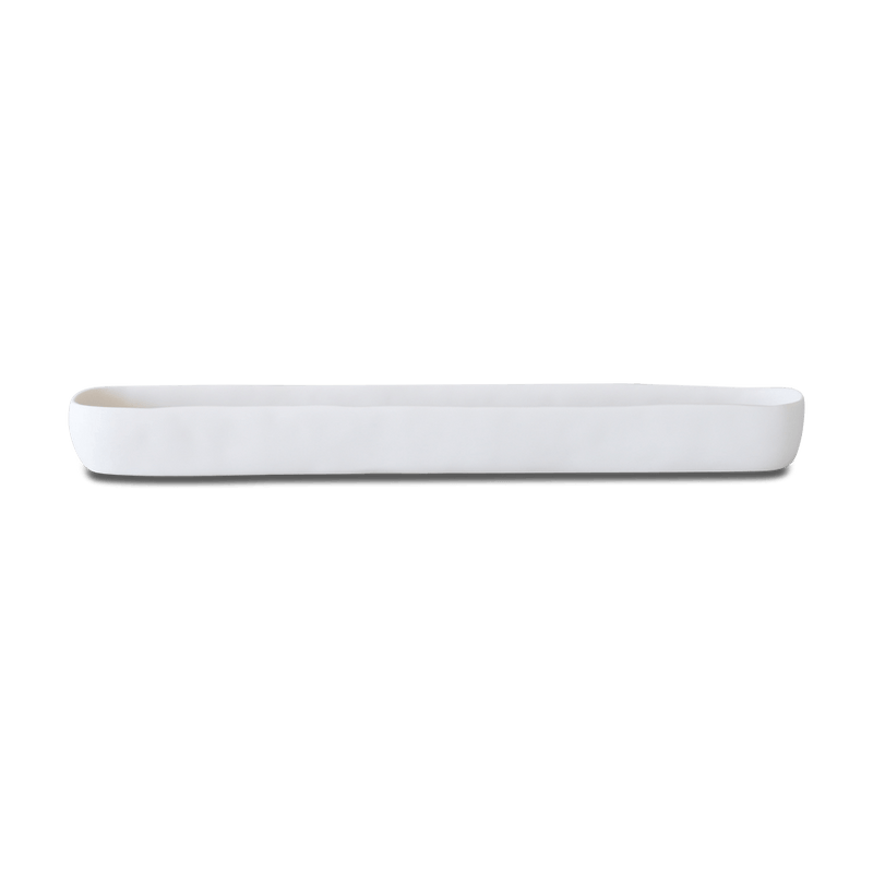 Cuadrado Long Centerpiece Bowl - Tina Frey - Serveware - White - HORNE
