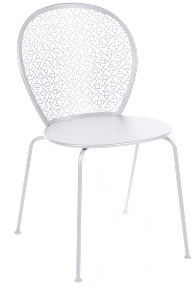 Lorette Side Chair - Set of 2 - Fermob - Outdoor Furniture - Black Cherry - HORNE