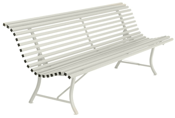 Louisiane 79" Bench - Fermob - Outdoor Furniture - Clay Grey - HORNE