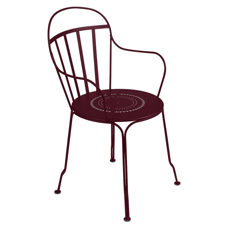 Louvre Armchair - Set of 2 - Fermob - Outdoor Furniture - Black Cherry - HORNE