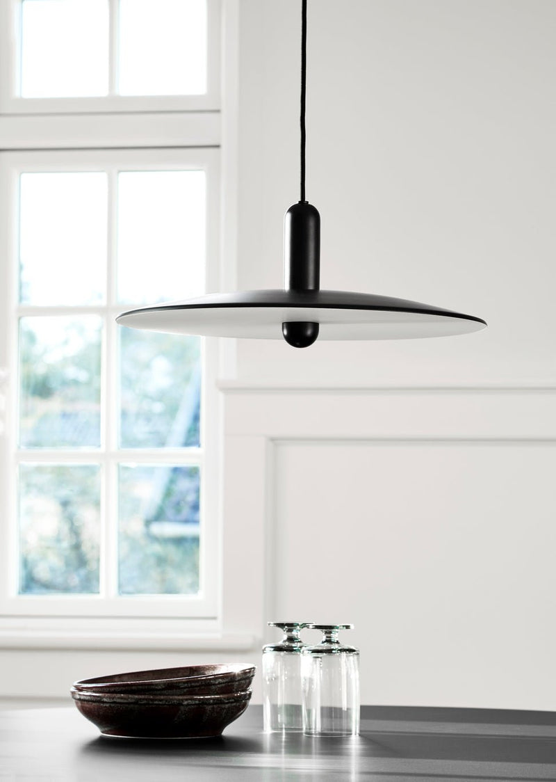 LU Pendant - Woud - Pendants - Small + Taupe - HORNE