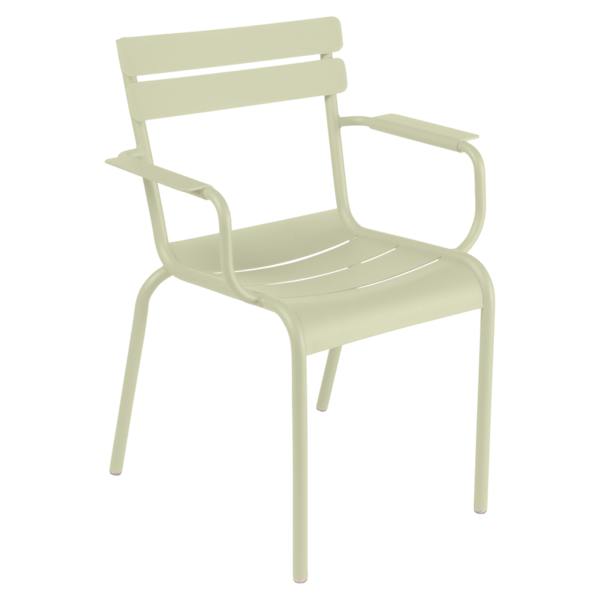 Luxembourg Arm Chair - Set of 4 - Fermob - Outdoor Furniture - Acapulco Blue - HORNE