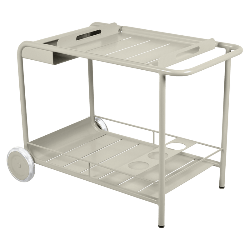 Luxembourg Bar Cart w/ Wheels - Fermob - Outdoor Furniture - Cotton - HORNE