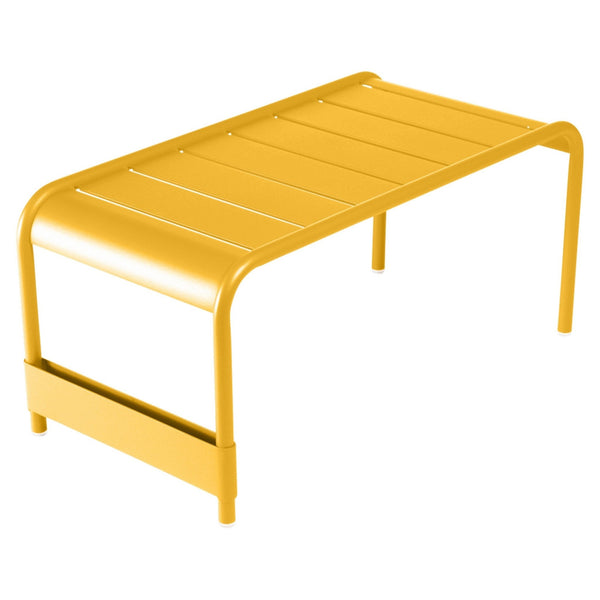 Luxembourg Large Low Table 34" x 17" - Fermob - Outdoor Furniture - Honey Textured - HORNE