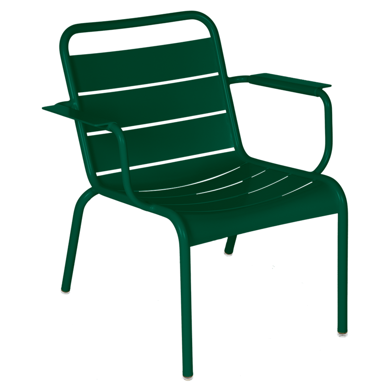 Luxembourg Lounge Armchair - Set of 2 - Fermob - Outdoor Furniture - Acapulco Blue - HORNE