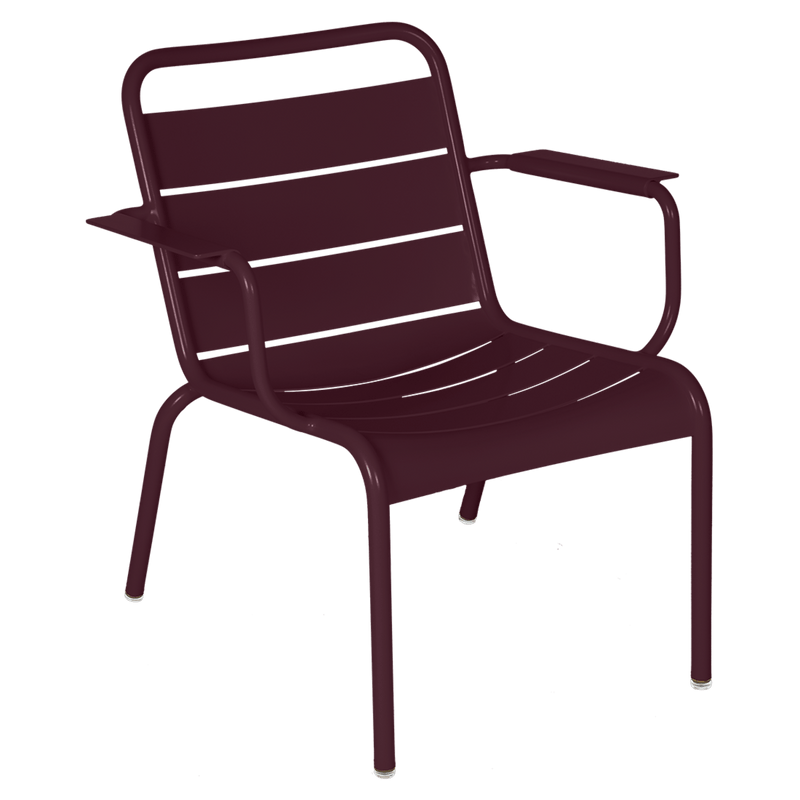 Luxembourg Lounge Armchair - Set of 2 - Fermob - Outdoor Furniture - Acapulco Blue - HORNE