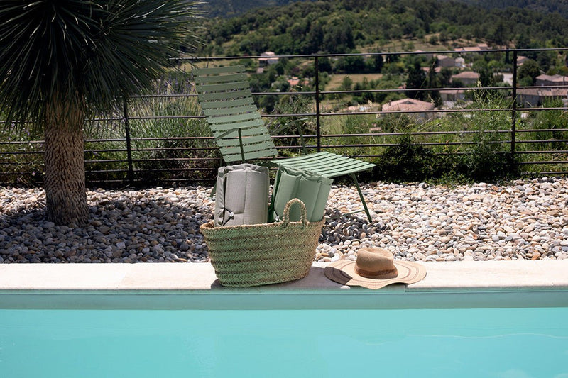 Luxembourg Low Armchair Cushion - Fermob - Outdoor Accessories - Almond Green - HORNE