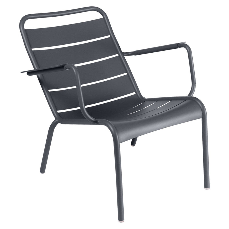 Luxembourg Low Armchair - Set of 2 - Fermob - Outdoor Furniture - Acapulco Blue - HORNE