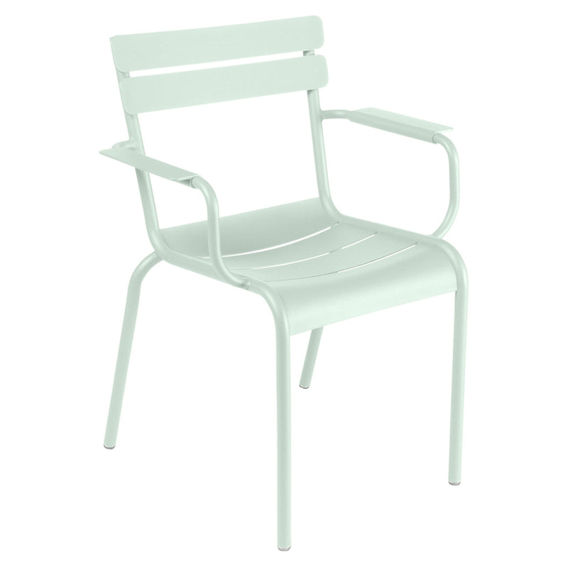 Luxembourg Steel Armchair - Set of 2 - Fermob - Outdoor Furniture - Acapulco Blue - HORNE