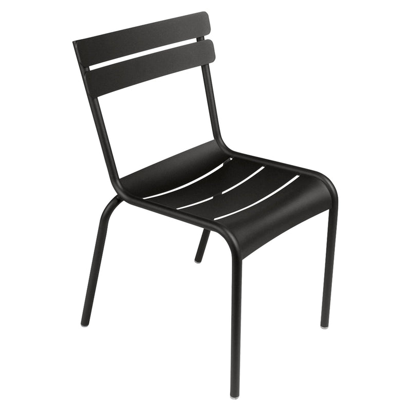 Luxembourg Steel Side Chair - Set of 2 - Fermob - Outdoor Furniture - Acapulco Blue - HORNE