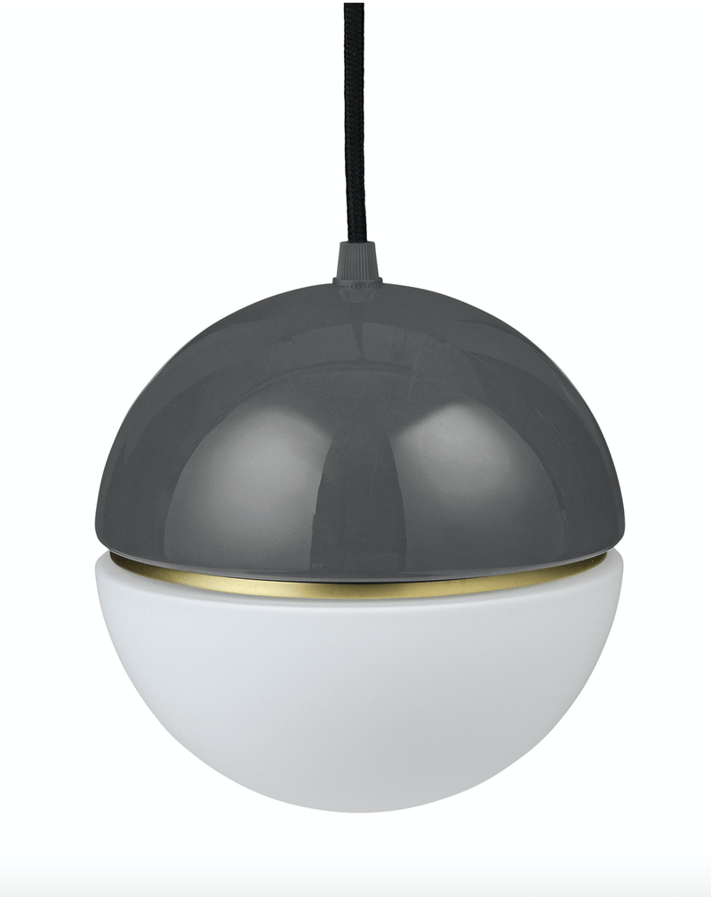 Macaroon Pendant - Lucie Kaas - Pendants - Dark Grey - Small - HORNE