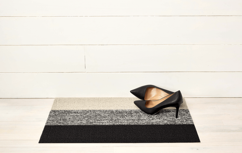 Marbled Stripe Shag Rug - Chilewich - Rugs - Bay Blue - Doormat - HORNE