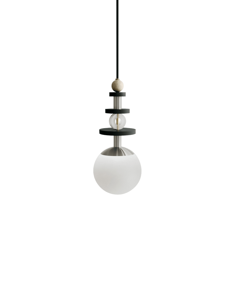 Maru Pendant - Satin Nickel - Ladies & Gentlemen - Pendants - 6