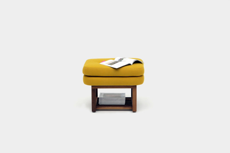 Melinda Bench 30 - With Shelf - Artless - Stools + Benches + Ottomans - Berry Red - HORNE