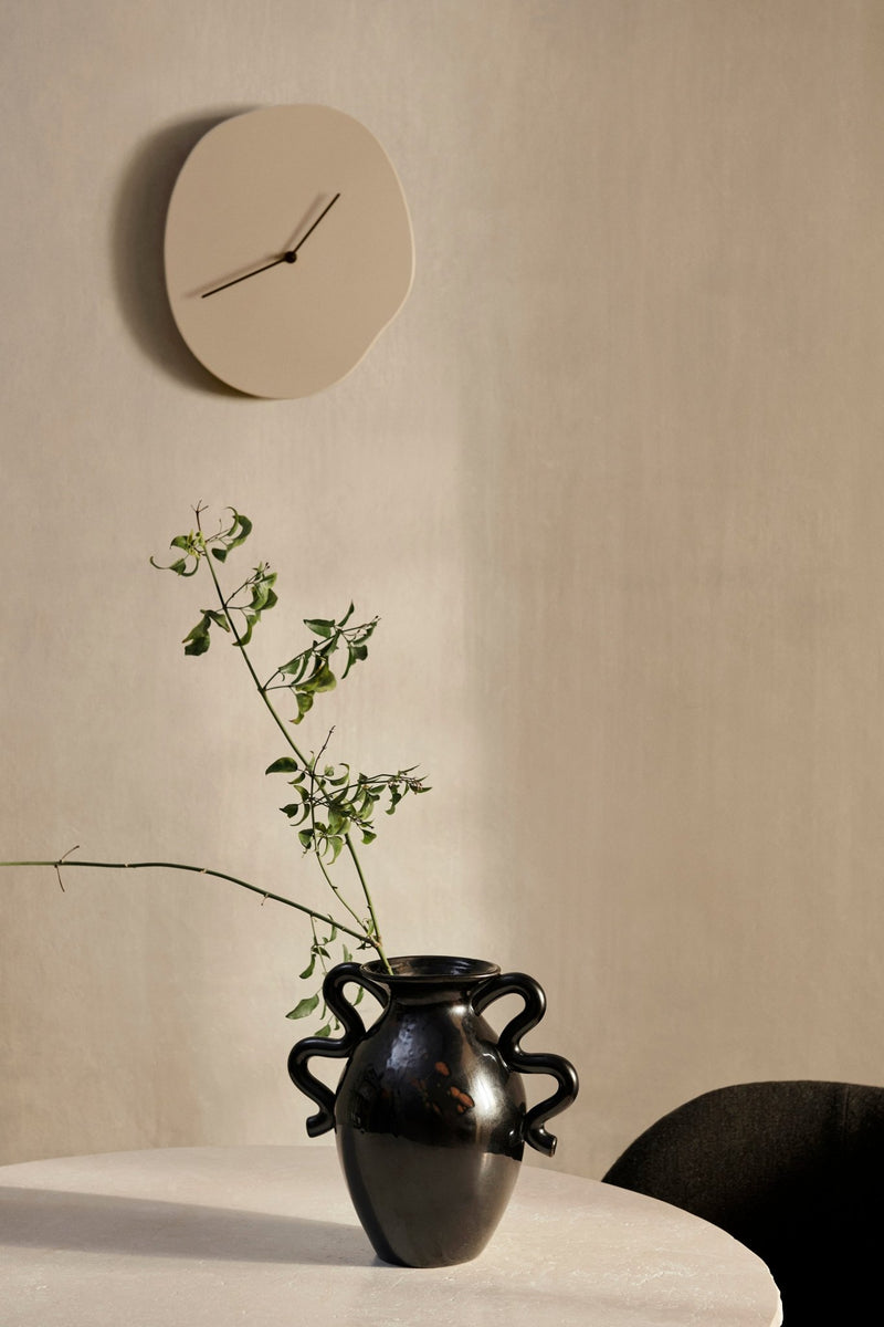 Melt Wall Clock - Ferm Living - Clocks - Blue - HORNE