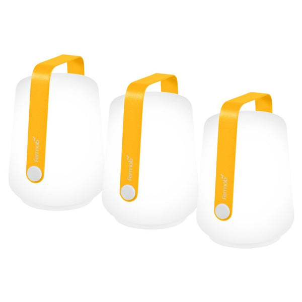Mini Balad Lamps H5" - Set of 3 - Fermob - Outdoor Lights - Honey - HORNE
