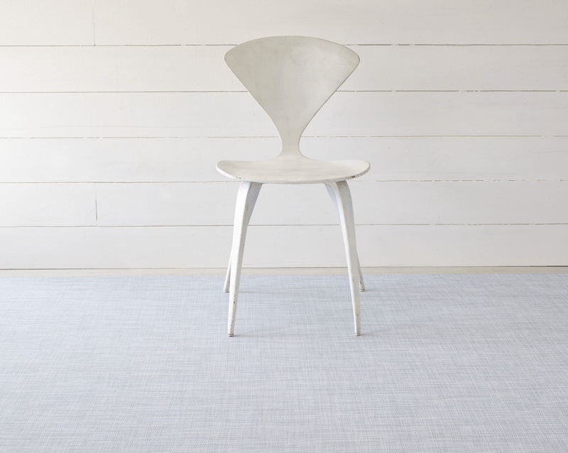 Mini Basketweave Floor Mat - Chilewich Rugs - Scarlet - Small - HORNE