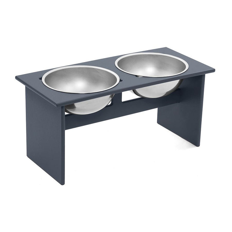 Minimalist Double Dog Bowl - Large - Loll Designs - Outdoor Accessories - Black - HORNE