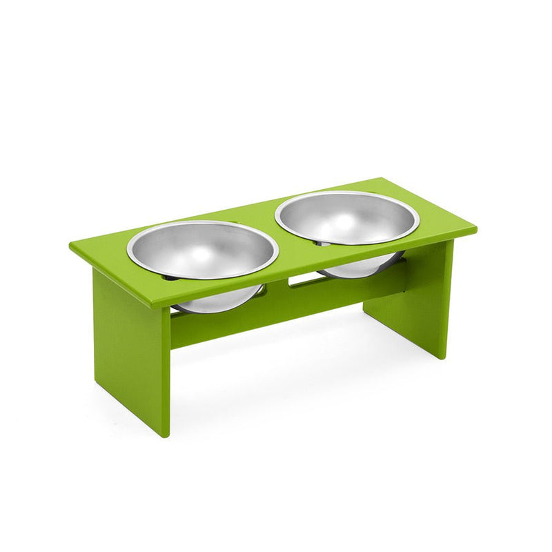 Minimalist Double Dog Bowl - Medium - Loll Designs - Outdoor Accessories - Black - HORNE