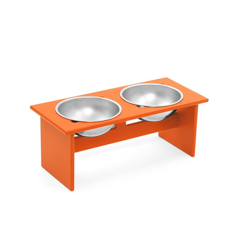 Minimalist Double Dog Bowl - Medium - Loll Designs - Outdoor Accessories - Black - HORNE