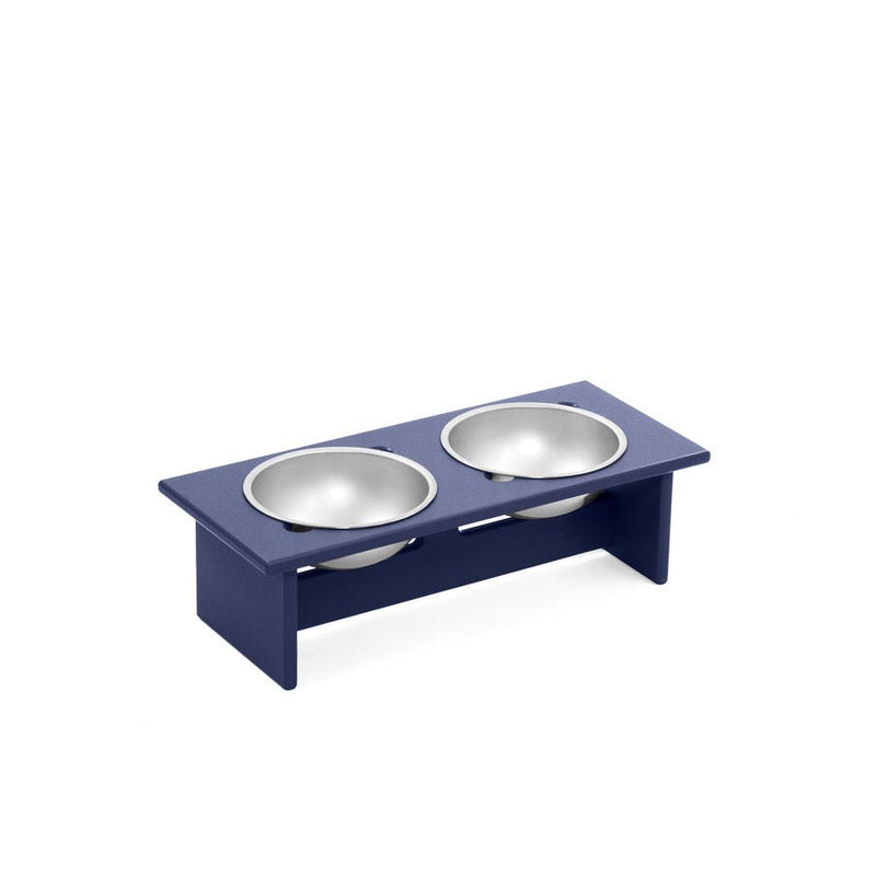 Minimalist Double Dog Bowl - Small - Loll Designs - Outdoor Accessories - Black - HORNE