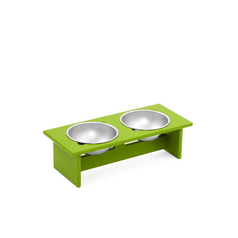 Minimalist Double Dog Bowl - Small - Loll Designs - Outdoor Accessories - Black - HORNE