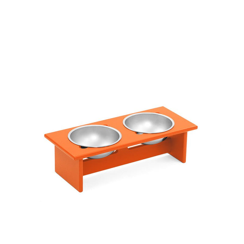 Minimalist Double Dog Bowl - Small - Loll Designs - Outdoor Accessories - Black - HORNE