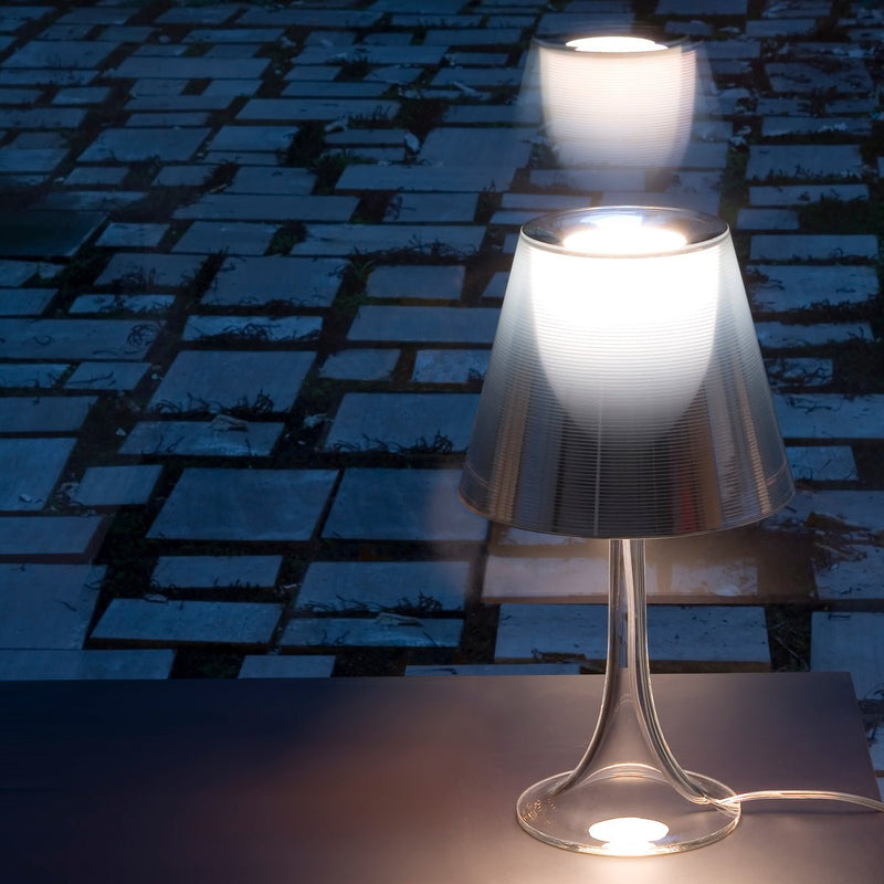 Miss K Table Lamp - Flos - Table + Task - Silver - HORNE