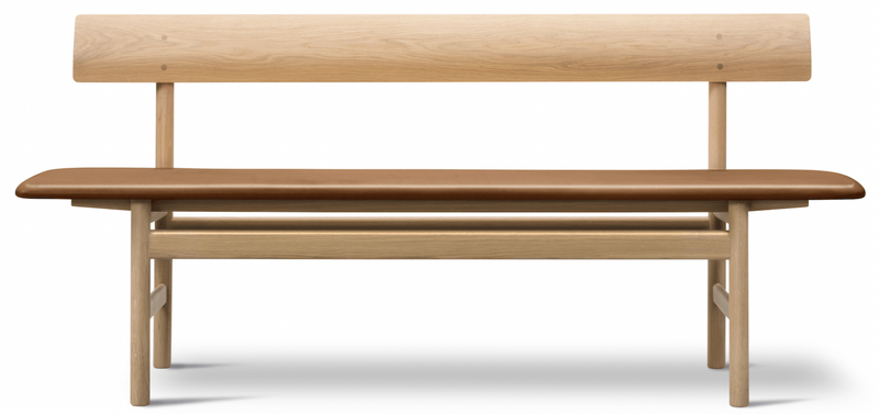 Mogensen Bench - Soap Treated Oak - Fredericia - Stools + Benches + Ottomans - Max 98 - HORNE