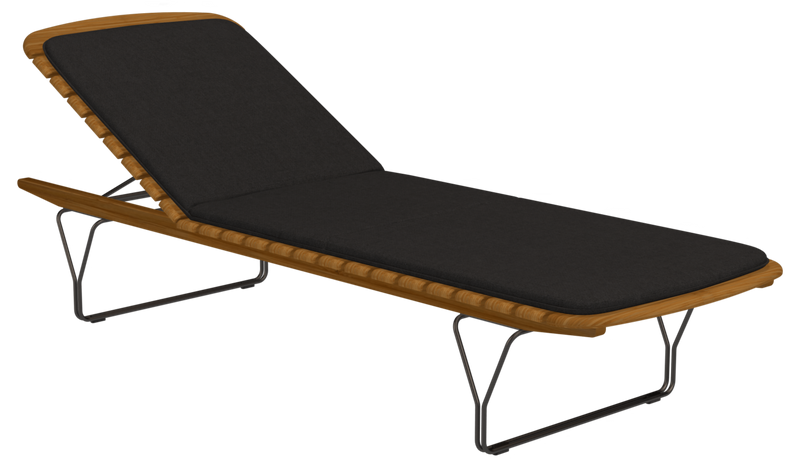 MOLO Sunbed Cushion - HOUE - Outdoor Furniture - Char - HORNE