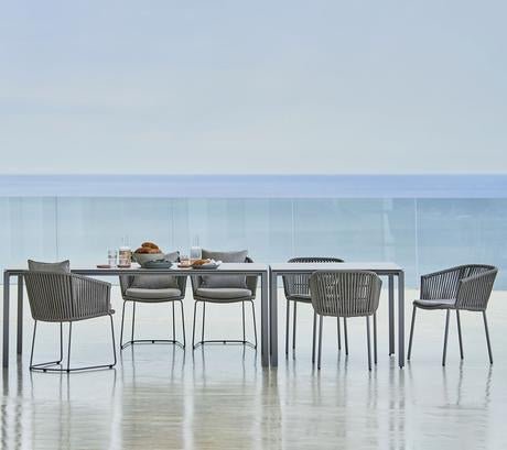 Moments Dining Chair - Set of 2 - Cane Line - Outdoor Furniture - No Cushion - HORNE