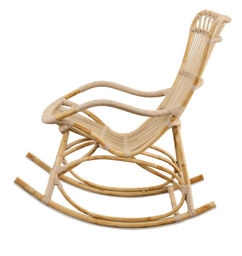 Monet Exterior Rocking Chair - Sika Design - Outdoor Furniture - Natural - HORNE
