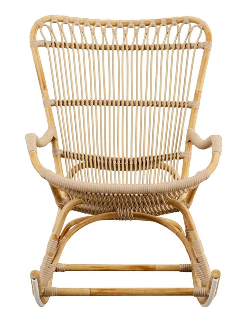 Monet Exterior Rocking Chair - Sika Design - Outdoor Furniture - Natural - HORNE