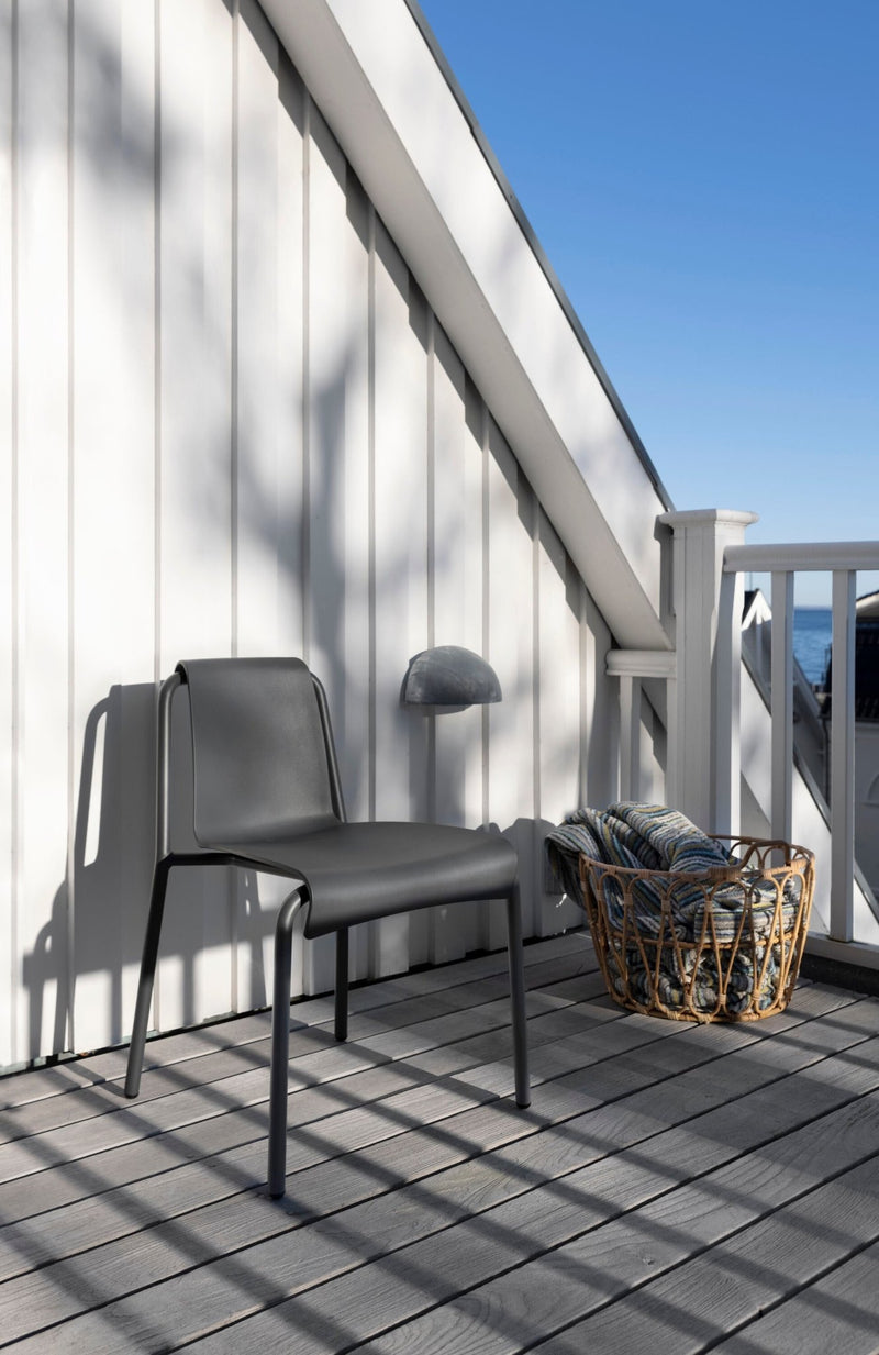 NAMI Outdoor Dining Chair - No Armrests - HOUE - Outdoor Furniture - Black - HORNE