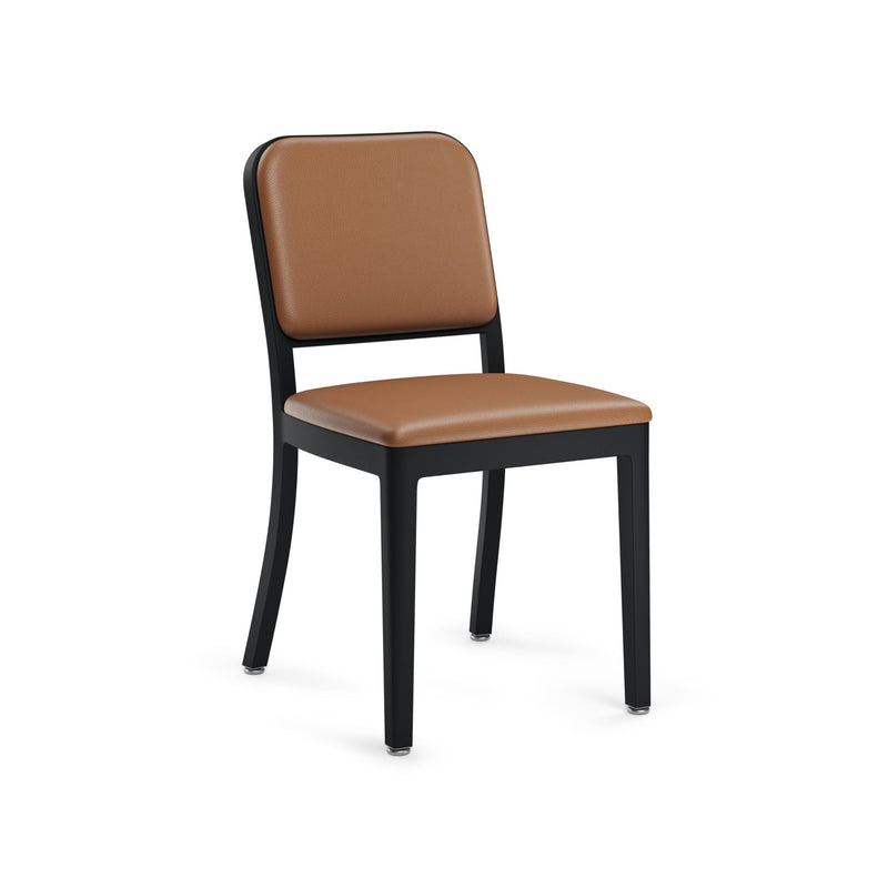Navy Officer Upholstered Chair - Emeco - Chairs - Hand Brushed - Kvadrat Hallingdal 116 - HORNE