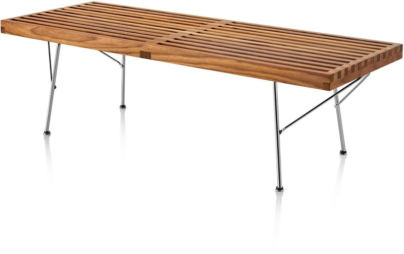 Nelson® Platform Bench – Trivalent Chrome Base - Herman Miller® - Stools + Benches + Ottomans - 48