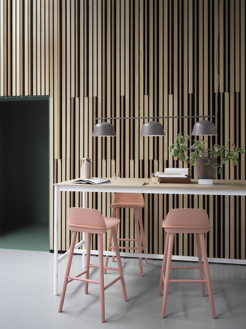 Nerd Stool - Muuto - Stools + Benches + Ottomans - Counter Height - Black - HORNE