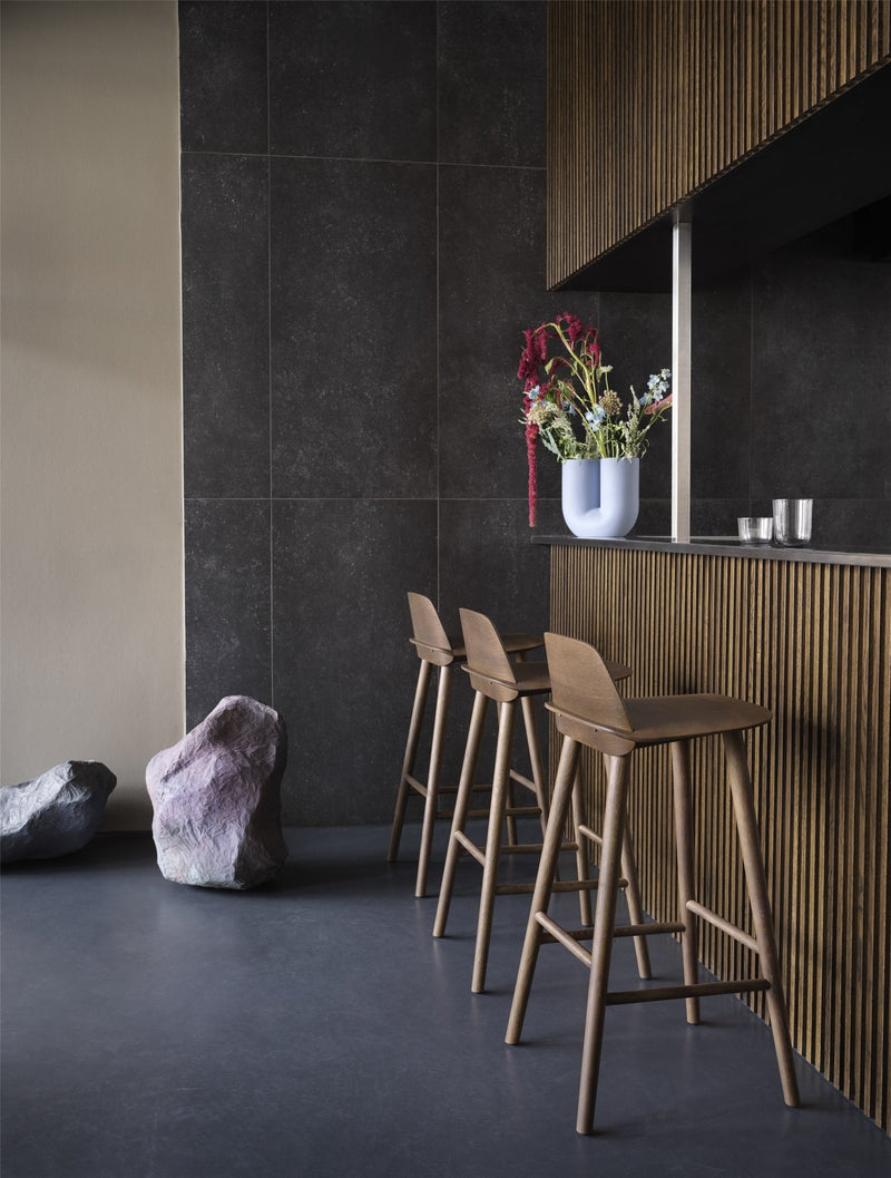 Nerd Stool - Muuto - Stools + Benches + Ottomans - Counter Height - Black - HORNE