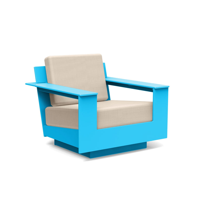 Nisswa Lounge Chair - Loll Designs - Outdoor Furniture - Black - Flax - HORNE