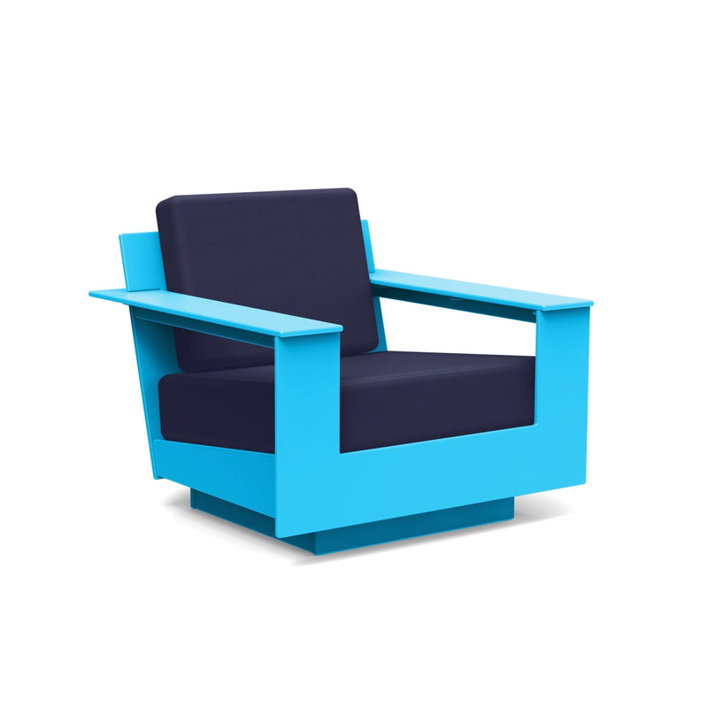Nisswa Lounge Chair - Loll Designs - Outdoor Furniture - Black - Flax - HORNE