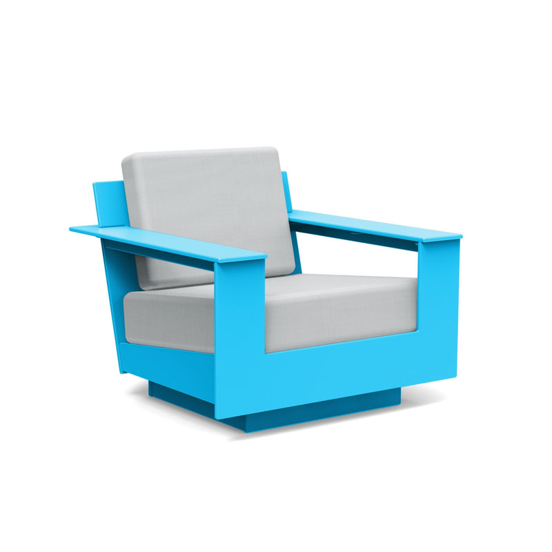 Nisswa Lounge Chair - Loll Designs - Outdoor Furniture - Black - Flax - HORNE