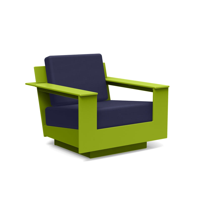 Nisswa Lounge Chair - Loll Designs - Outdoor Furniture - Black - Flax - HORNE
